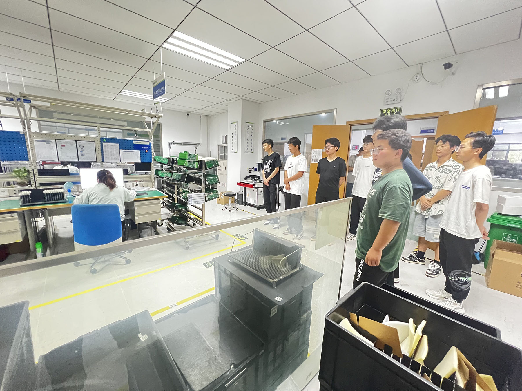 “深入一线”走访参观行业领军企业，提质